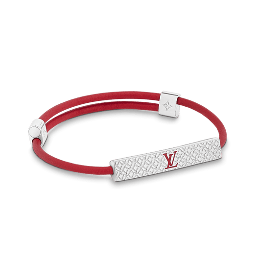 18K Louis Vuitton Champs Elys¨¦es Red Bracelet