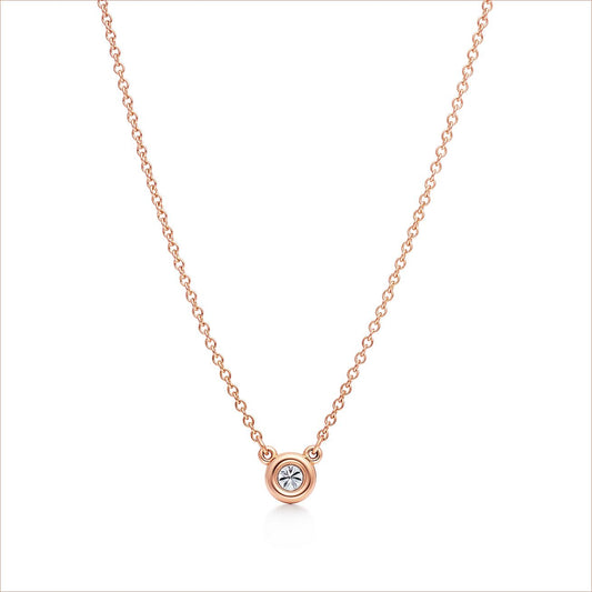 18K Tiffany Elsa Peretti Diamonds Necklace