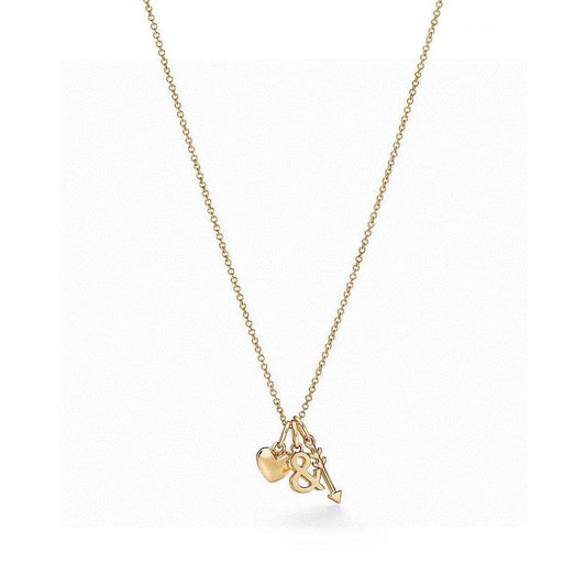 18K Tiffany Wine and Dine Pendant Necklace
