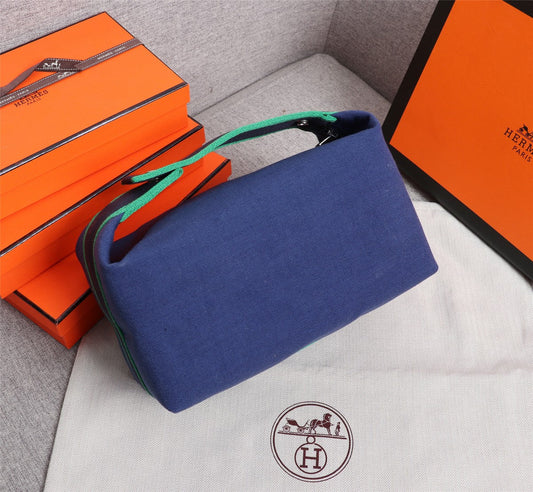 HERMES BRIDE-A-BRAC 25 AZURE CANVAS