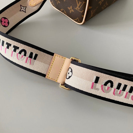 LOUIS VUITTON SPEEDY BANDOULIERE 25 BROWN MONOGRAM CANVAS