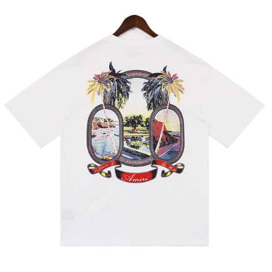 AMIRI MA Paradise Logo-Print Cotton-Jersey T-Shirts