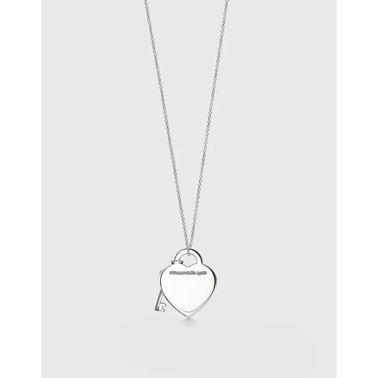 18K Return to Tiffany Heart & Key Necklace