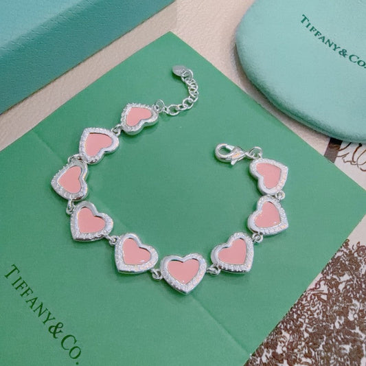 18K Return to Tiffany Blue Heart Tag Bracelet