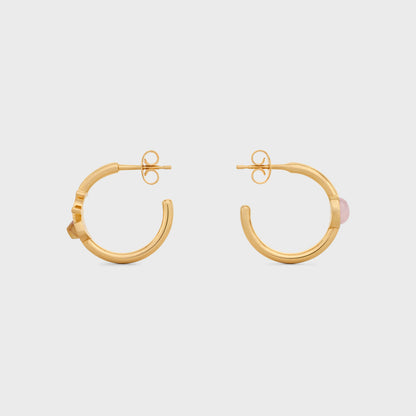 18K Celine Indie Hoops Earrings