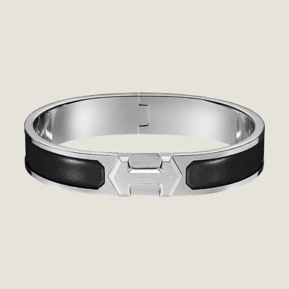 18K Super Hermes Black Bracelet