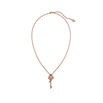 18K Tiffany Keys Woven Diamonds Medium Necklace