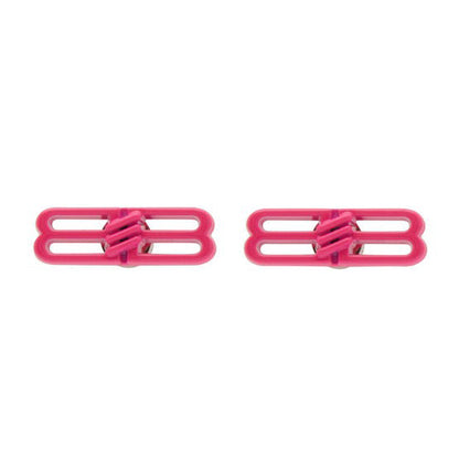 18K Balenciaga Pink Icon Earrings