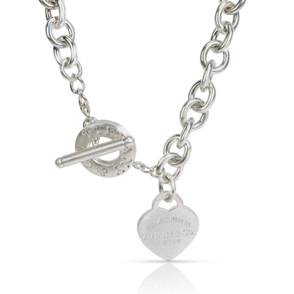 18K Tiffany Heart Tag Necklace