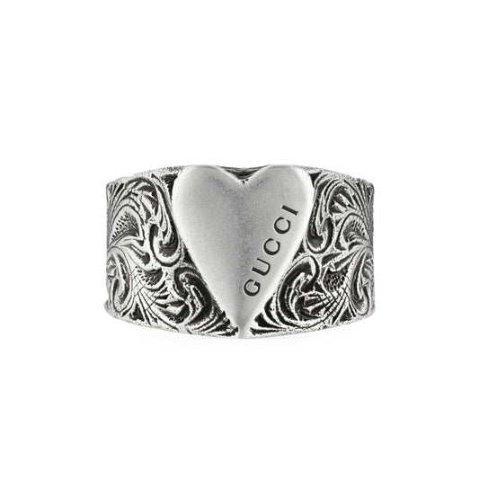 Double Gucci Heart Ring