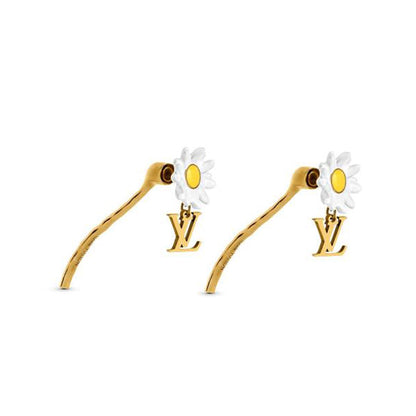 18K Louis Vuitton Gardening Earrings
