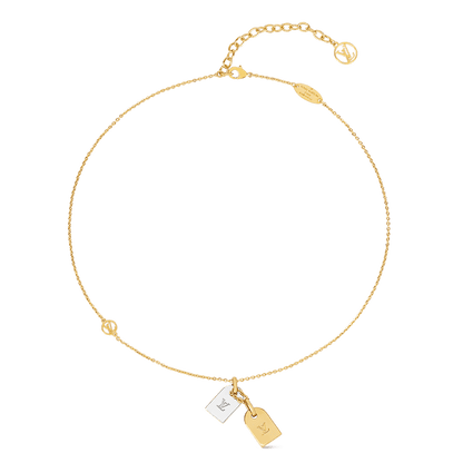 18K Louis Vuitton Nanogram Necklace