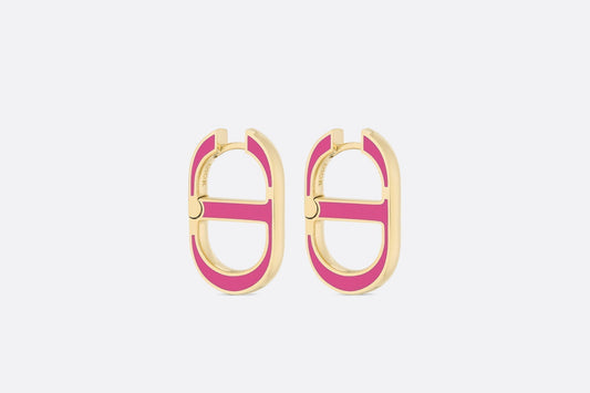 18K Dior 30 Montaigne Rani Pink Earrings