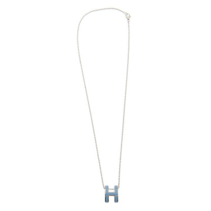 18K Mini Pop Hermes Blue Necklace