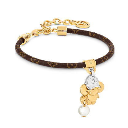 18K Louis Vuitton Vivienne Pearls Bracelet