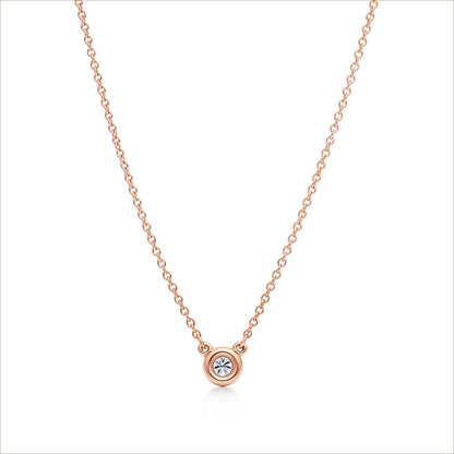18K Tiffany Elsa Peretti Diamonds Necklace
