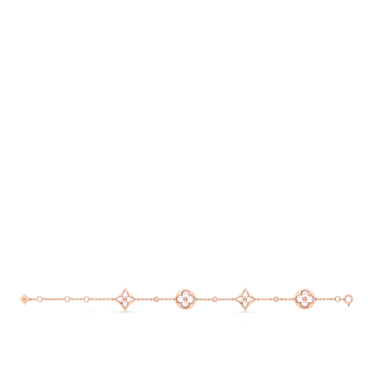 18K Louis Vuitton Colour Blossom Balenciaga Multi-Motif Bracelet