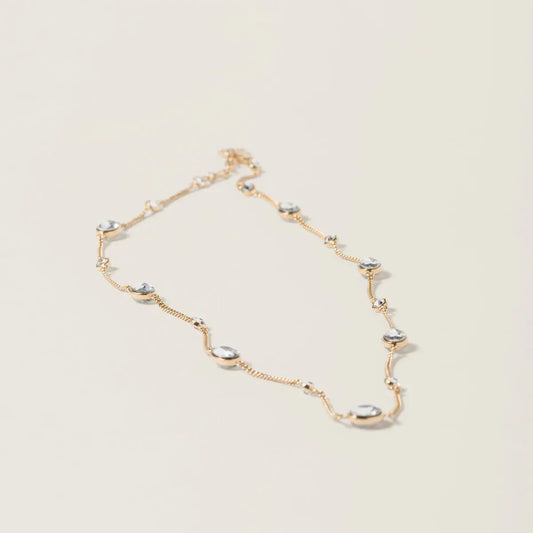 18K Miu Metal Crystals Bracelet