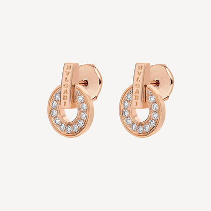 18K BVLGARI Rose Gold Earrings