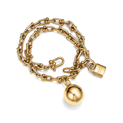 18K Tiffany HardWear Small Wrap Bracelet