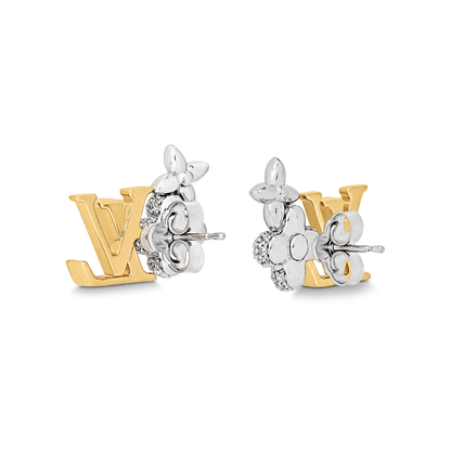 18K Louis Vuitton Gram Earrings