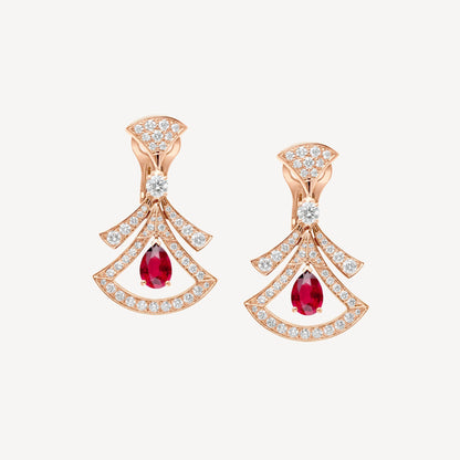 18K BVLGARI BVLGARI Dream Openwork Earrings