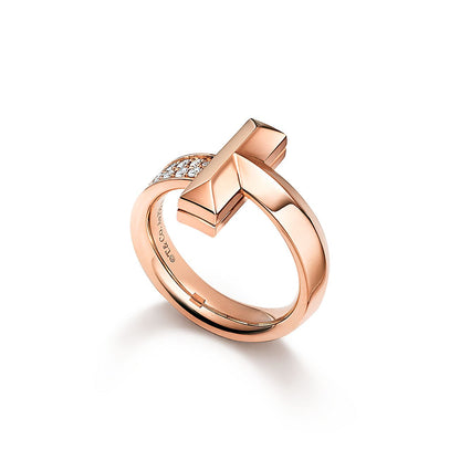 18K Tiffany T1 Diamonds Ring
