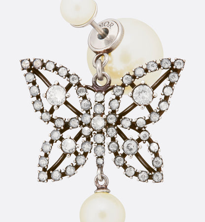 18K Dior Tribales Butterfly Earrings