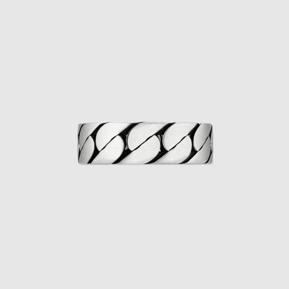 Double Gucci Interlocking Gucci Wide Ring
