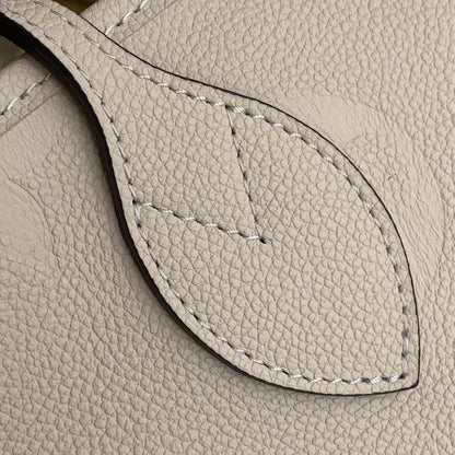 LOUIS VUITTON NEVERFULL MM 32 CREAM EMBOSSED COWHIDE LEATHER
