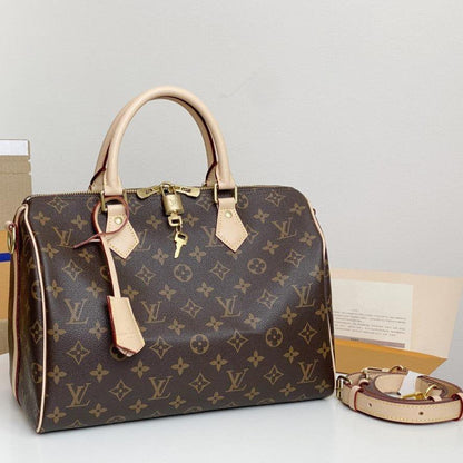 LOUIS VUITTON SPEEDY BANDOULIERE 30 MONOGRAM CANVAS