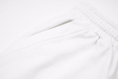 AMIRI Straight-Leg Logo-Embroidered Cotton-Jersey Shorts