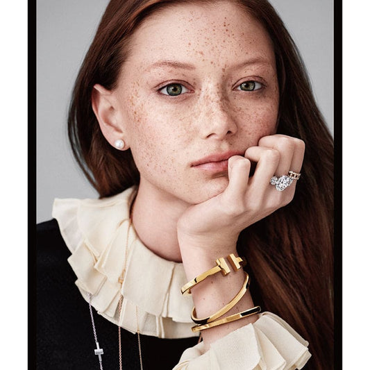 18K Tiffany Square Bracelet