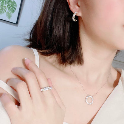 18K Tiffany Schlumberger Eighteen Stone Ring