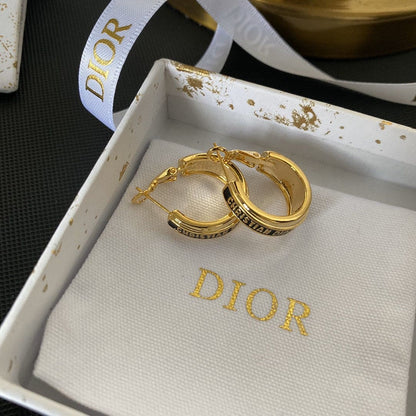 18K Dior Code Earrings