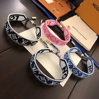 18K Louis Vuitton Buddy Pink Bracelet