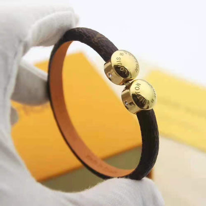 18K Louis Vuitton Historic Mini Monogram Bracelet