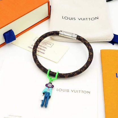 18K Louis Vuitton Hang It Mascot Bracelet