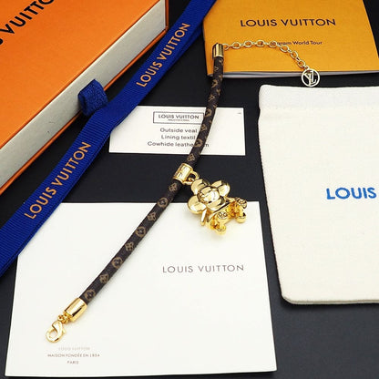 18K Louis Vuitton VIVIENNE KICK FLIP Bracelet