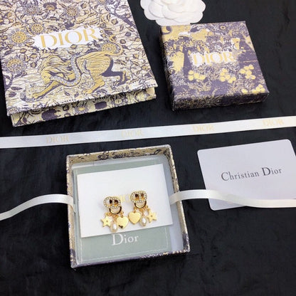 18K Dior Clair D Lune Earrings