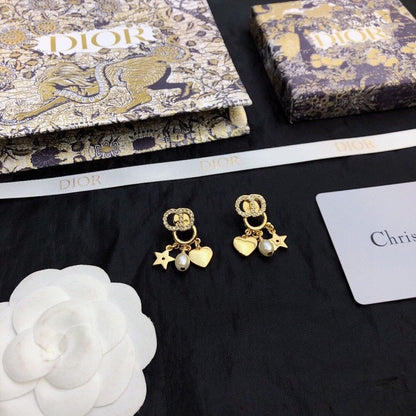 18K Dior Clair D Lune Earrings