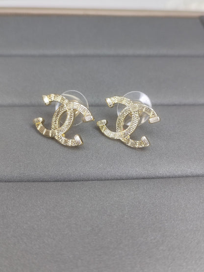 18K Classic  Chanel Earrings