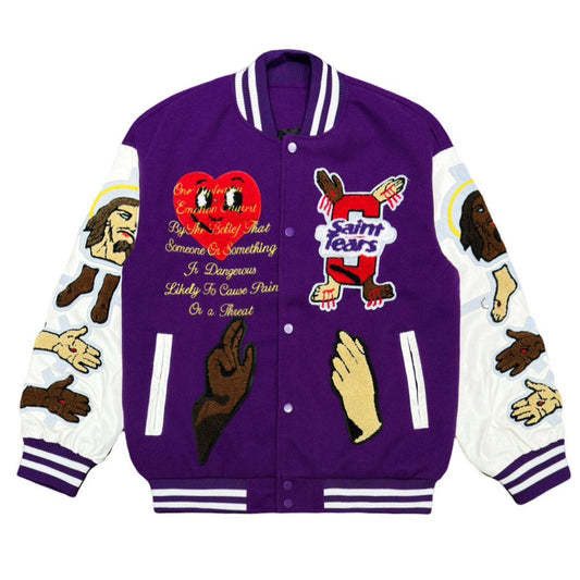 Saint Michael Baseball Jacket
