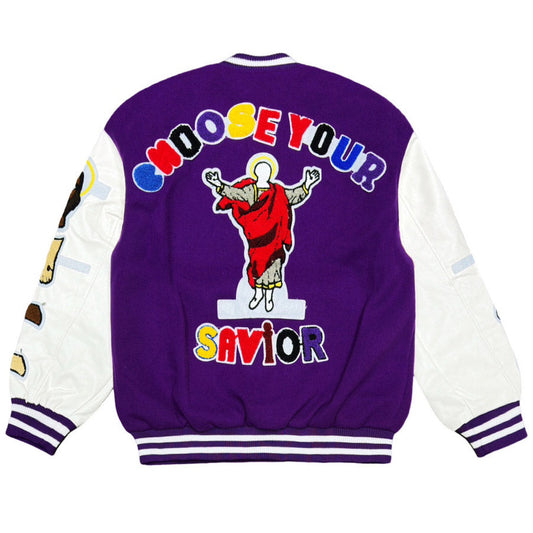 Saint Michael Baseball Jacket