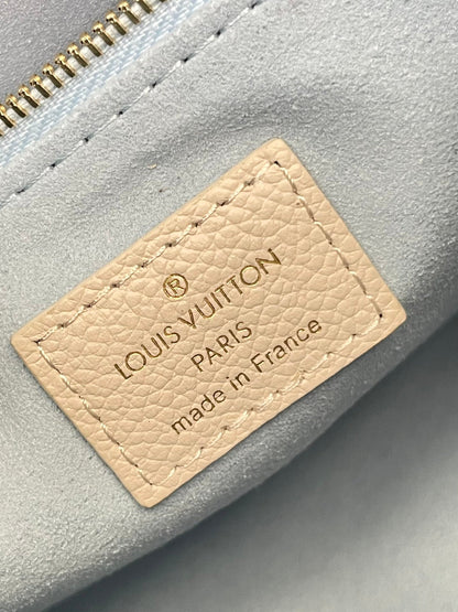 LOUIS VUITTON ONTHEGO 25 WHITE PURPLE MONOGRAM CANVAS