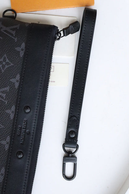LOUIS VUITTON POCHETTE TO GO 30 MONOGRAM ECLIPSE