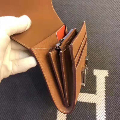 HERMES Constance 13 Tan Epsom Shw