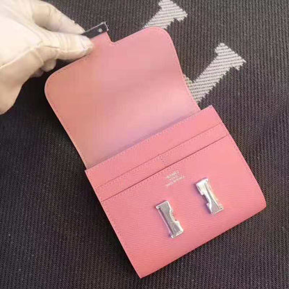 HERMES Constance 13 Pink Epsom Shw