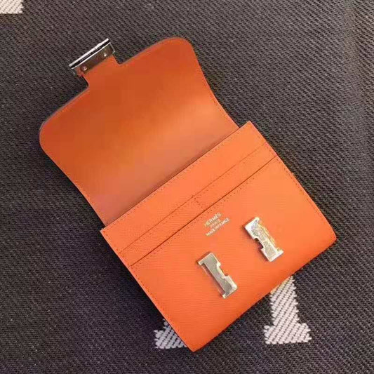 HERMES Constance 13 Orange Epsom Shw
