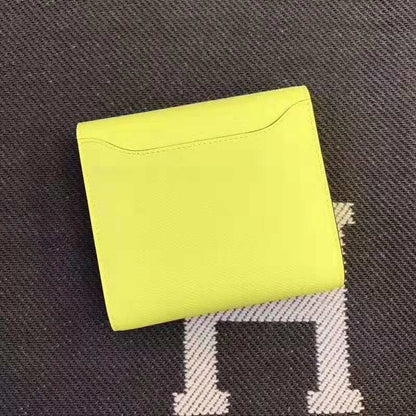 HERMES Constance 13 Lime Epsom Shw
